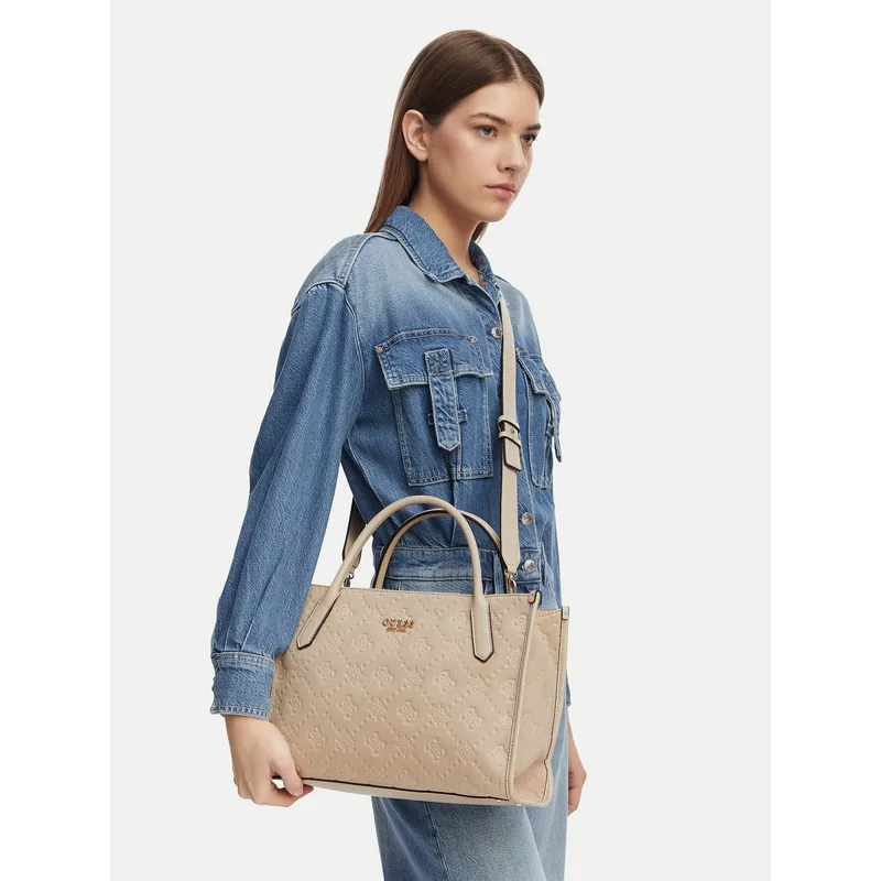 Τσάντα Guess Jodi HWPD97 69220 Ανοιχτό μπεζ