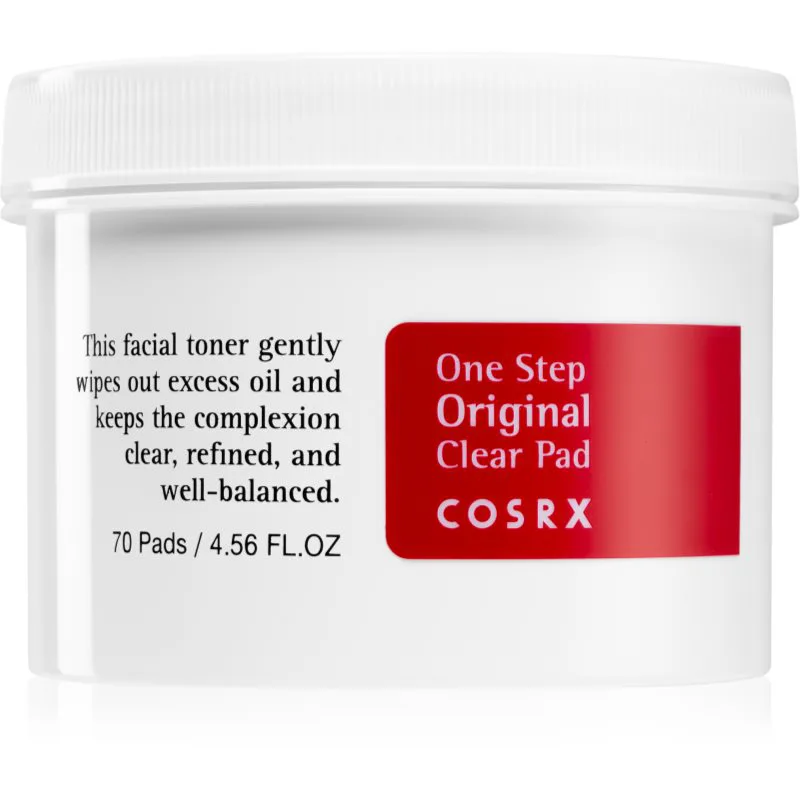 Cosrx One Step Original επιθέματα καθαρισμού για την μείωση της λιπαρότητας του δέρματος 70 τμχ