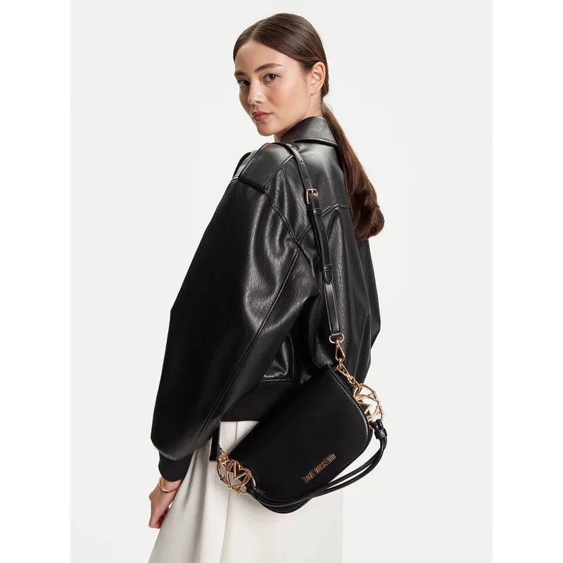 Τσάντα LOVE MOSCHINO JC4049PP1NLF0000 Μαύρο