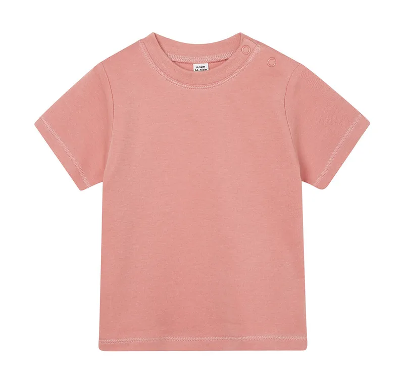Βρεφικό T-Shirt BZ02 Babybugz Dusty Rose