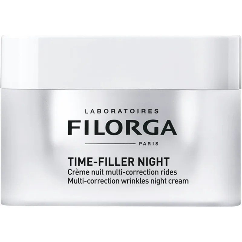 Filorga Time-Filler Night Wrinkle Smoothing Night Cream Κρέμα Νύχτας Προσώπου που Μειώνει Ορατά Όλους του Τύπους Ρυτίδων 50ml