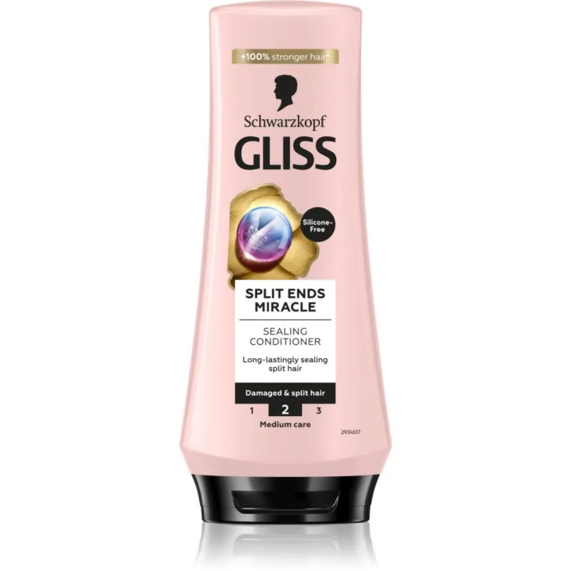 Schwarzkopf Gliss Split Ends Miracle αναγεννητικό μαλακτικό για ψαλίδα των μαλλιών 200 ml