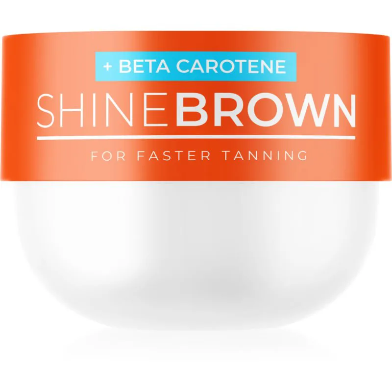 BYROKKO Shine Brown Beta Carotene αντηλιακή κρέμα με βήτα καροτίνη 210 ml