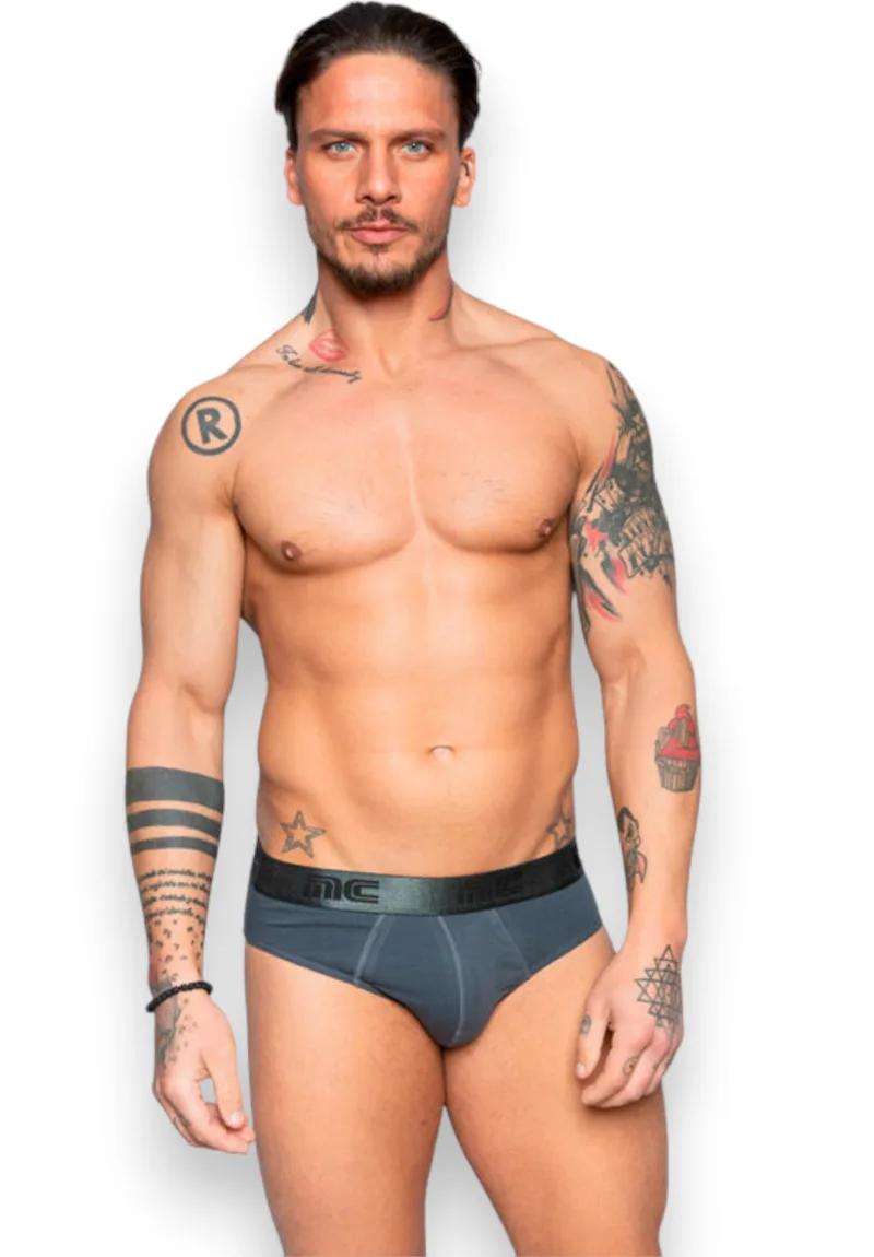 Σλιπ ανδρικό Nina Club Anthracite Metal NC611-2-Ανθρακί