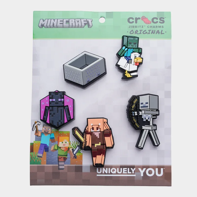 Crocs Minecraft 5-Pack Διακοσμητικά για Crocs Jibbitz (9000262352_7386)
