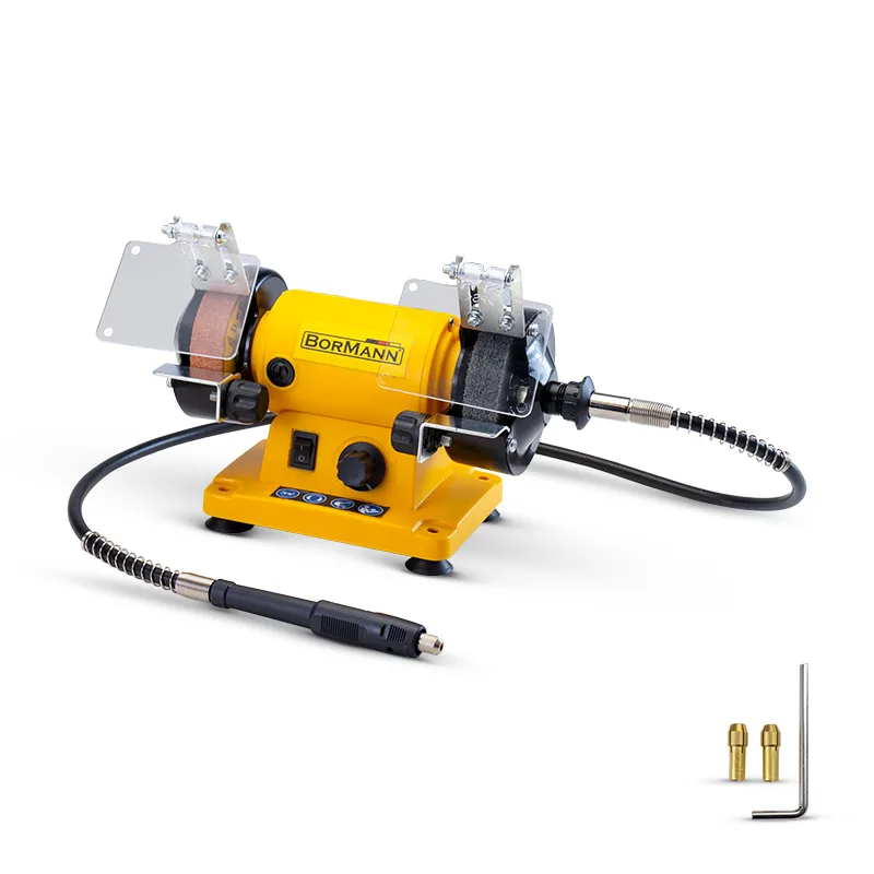 BORMANN BDT1200 Δίδυμος Τροχός,Φ75mm,Mini,120W,με Εύκαμπτο Άξονα 053835
