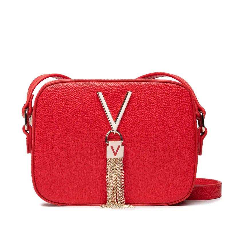 Τσάντα Valentino Divina VBS1R409G Κόκκινο
