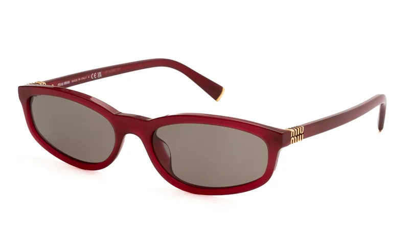 MIU MIU ΓΥΑΛΙΑ ΗΛΙΟΥ MIU MIU A06S 21I80Q 5417 A06S Κόκκινο