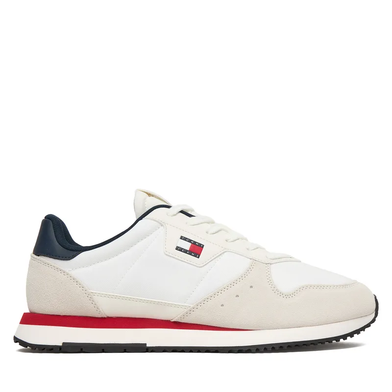 Αθλητικά Tommy Jeans Tjm Eva Runner Leather EM0EM01649 Λευκό