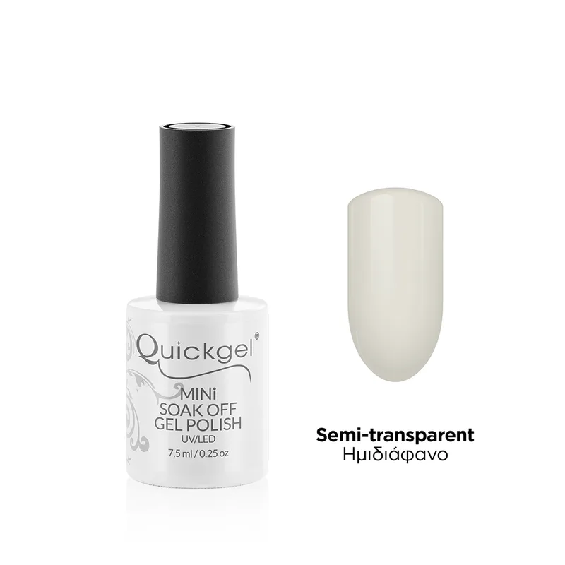Quickgel No 875 - Veil Mini Ημιμόνιμο Βερνίκι νυχιών 7,5 ml