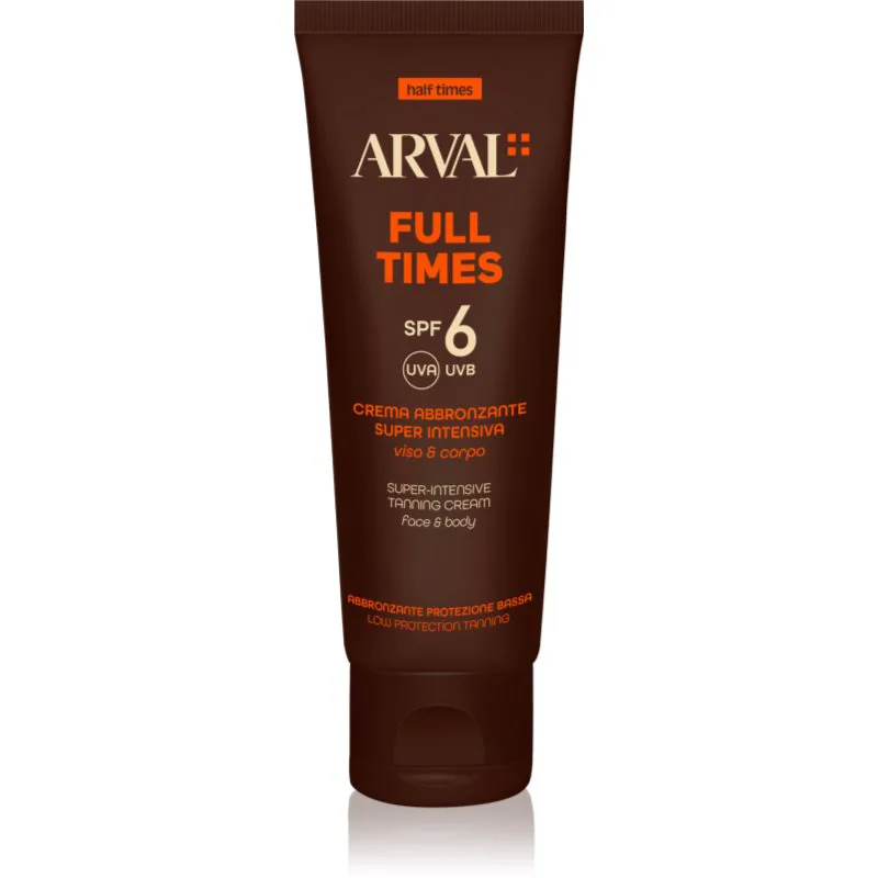Arval Half Times Super-Intensive Tanning Cream αντηλιακή κρέμα για έντονο μαύρισμα 150 ml