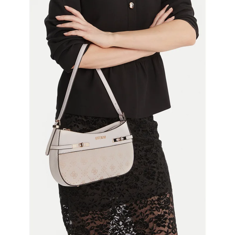 Τσάντα Guess Melinda HWJP99 02170 Εκρού