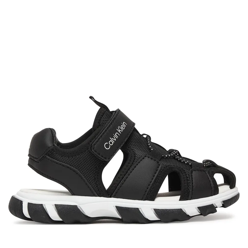 Σανδάλια Calvin Klein Velcro Sandal V1B2-83320-1591 Μαύρο