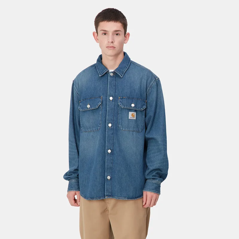 Carhartt WIP Harvey Jacket Unisex Πουκάμισο (9000185318_3024)