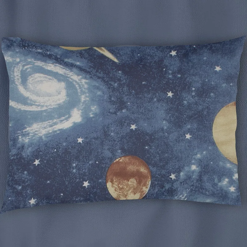Βρεφική Μαξιλαροθήκη 35x45 Dimcol Milky Way 185 Blue