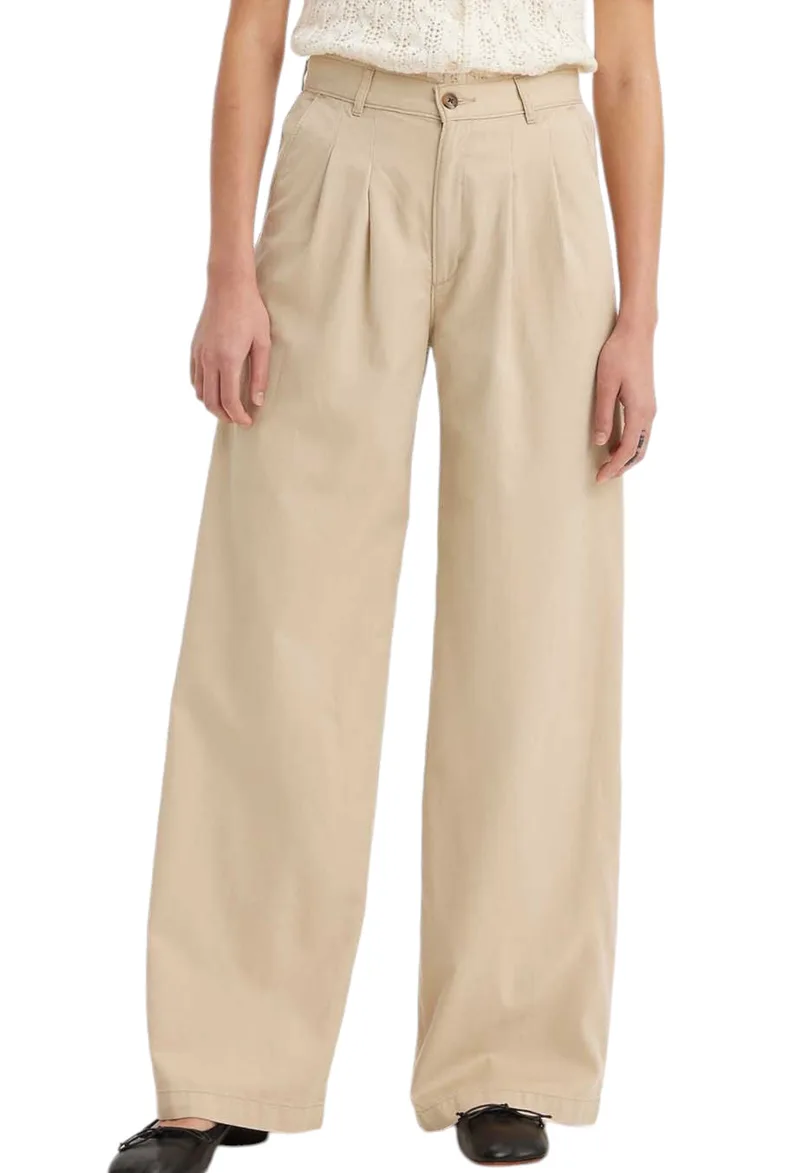 Παντελόνι Υφασμάτινο Levi's Pleated Wideleg A75350002-02 Γυναικείο