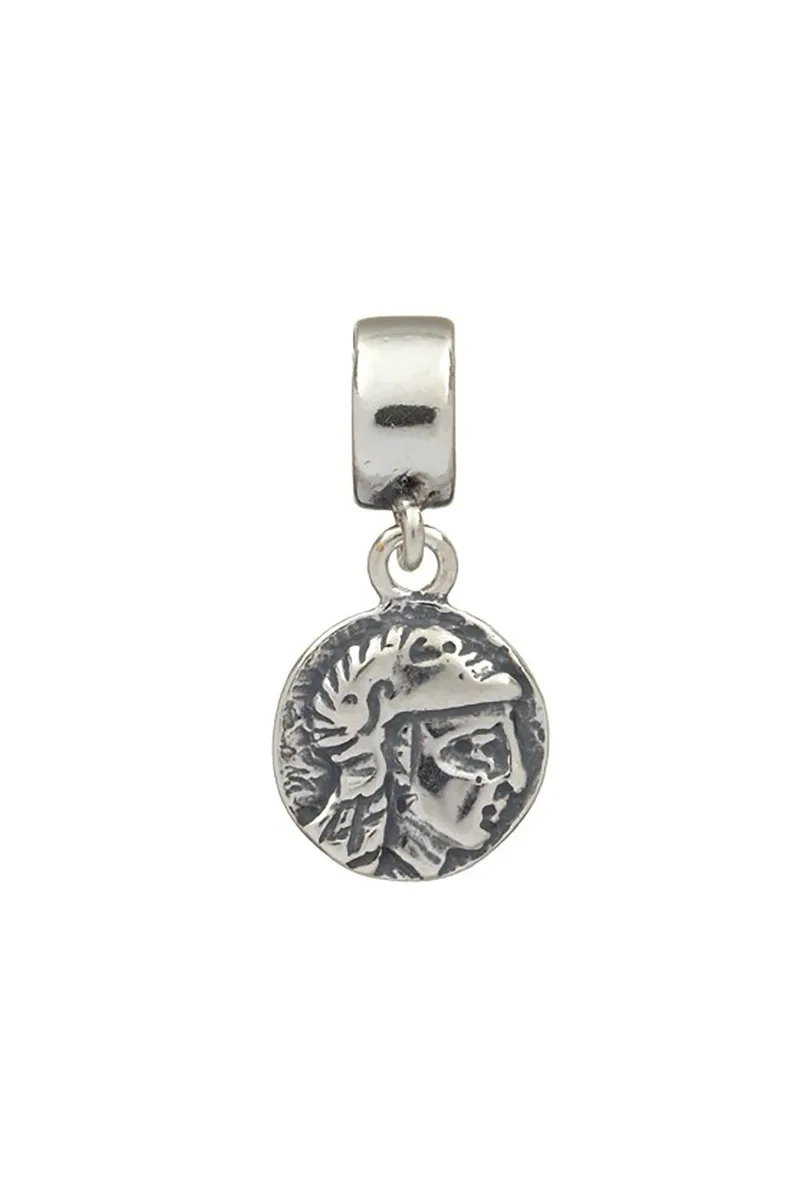 Tedora ασημένιο charm με ανάγλυφο σχέδιο - BEBV184