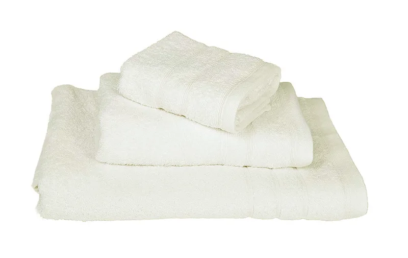 Πετσέτα ΚΟΜΒΟΣ Πεννιέ 500γρ/μ2 Cream Σώματος 75x145
