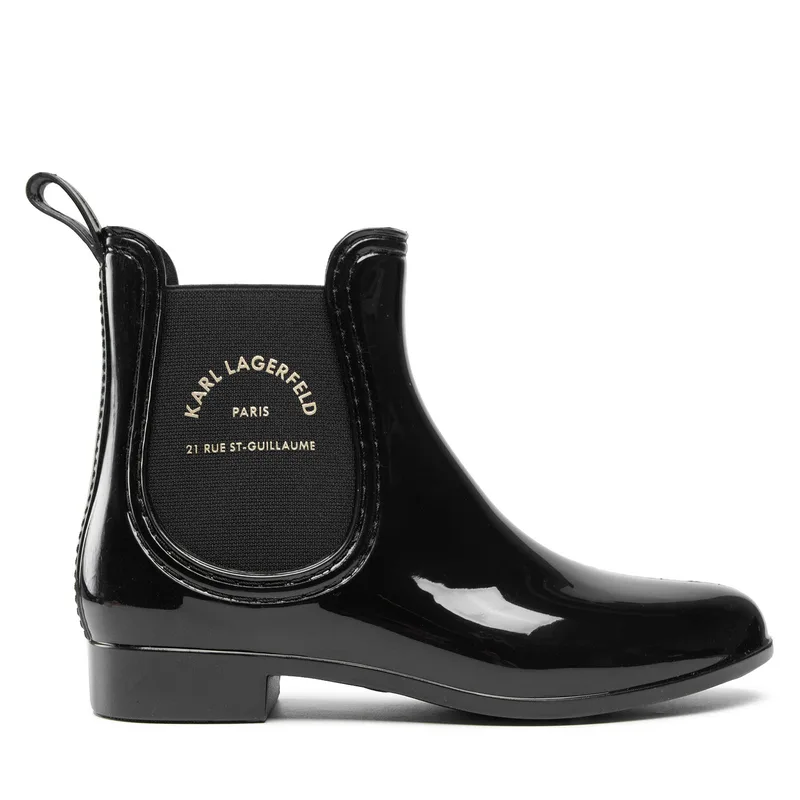 Γαλότσες KARL LAGERFELD KL94770 Μαύρο