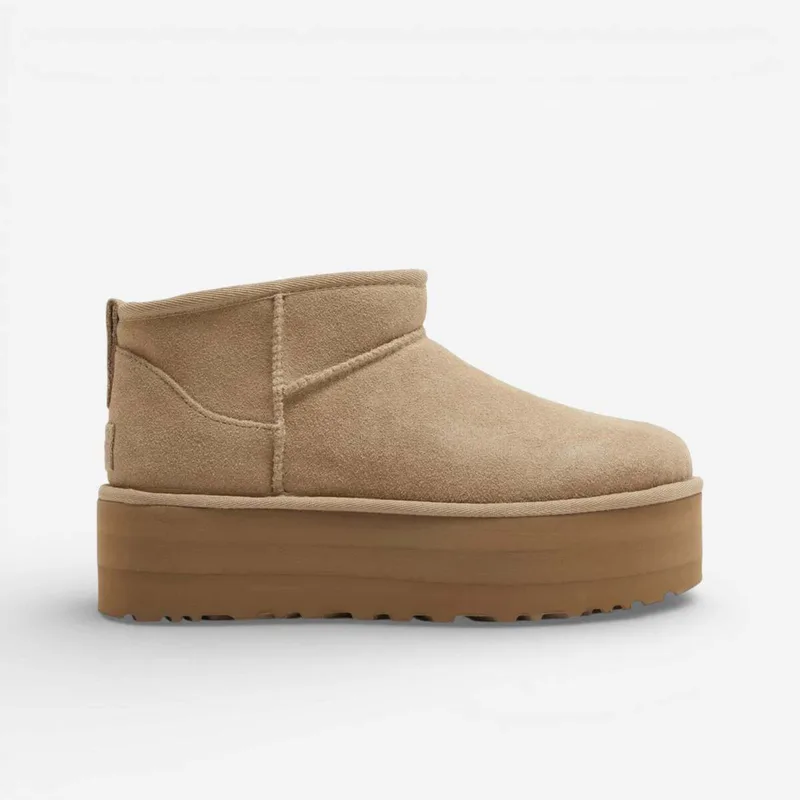 Xαμηλά Sneakers UGG Classic Ultra Mini Platform Boot Sand (Women's)