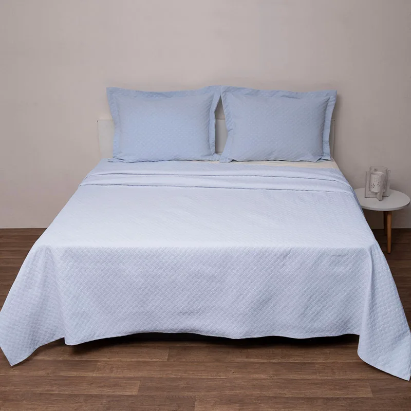 Κουβερτόριο Υπέρδιπλο 230X270 Viopros Δηλος Σιέλ (230x270)