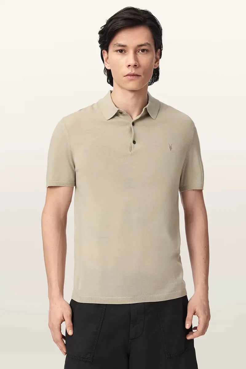 AllSaints πόλο ανδρικό μάλλινο MODE