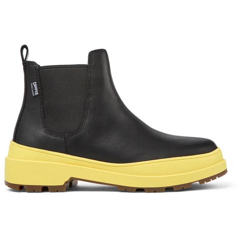 CAMPER Brutus Trek HYDROSHIELD® - Μποτάκια Για Γυναικεία - Μαύρο, Μέγεθος 40, Smooth leather