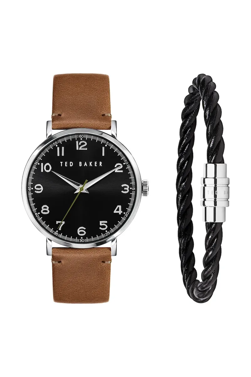 Ted Baker σετ ρολόι και βραχιόλι ανδρικό