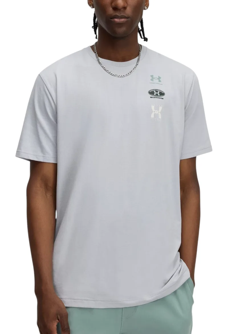 Μπλούζα Κοντομάνικη Under Armour 60/40s Evol Logo 1390165-011 Ανδρικό