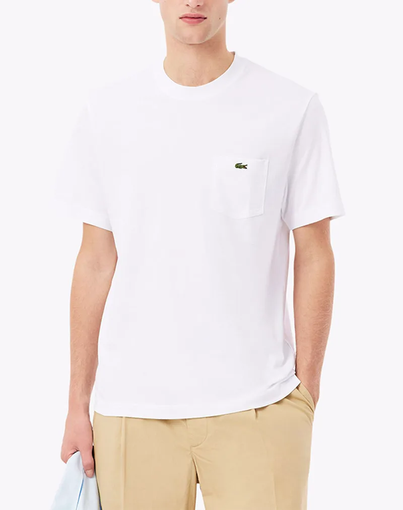 LACOSTE ΜΠΛΟΥΖΑ ΚΜ TEE-SHIRT 3TH2827-001 White