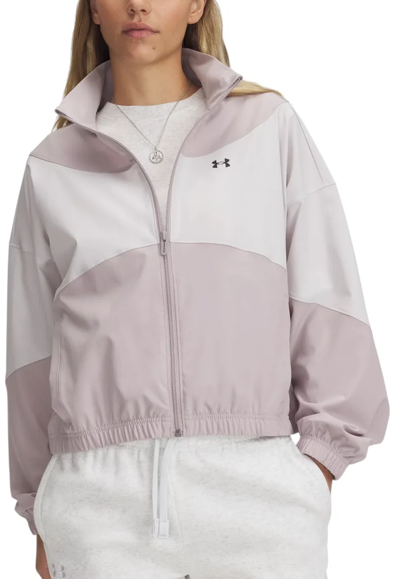Μπουφάν Under Armour Rival Woven Jacket 1389631-009 Γυναικείο