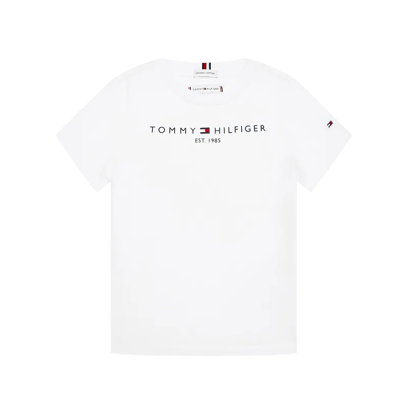 Tommy Hilfiger T-Shirt Essential KS0KS00210 Λευκό Regular Fit