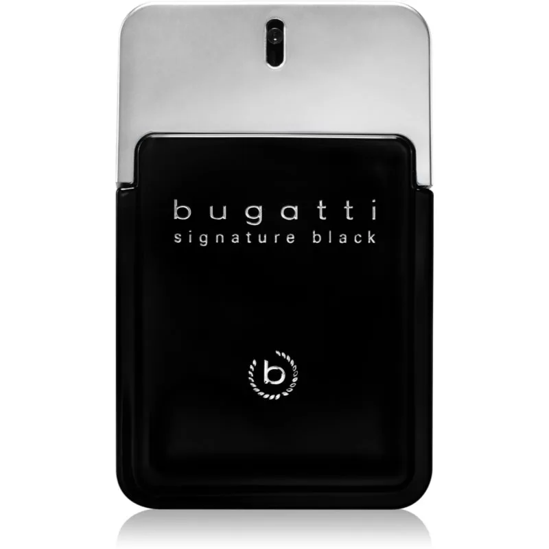 Bugatti Signature Black Eau de Toilette για άντρες 100 ml