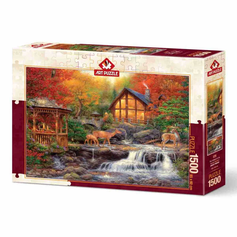Art Puzzle 5396-Chuck Pinson - Colors of Life - Puzzle 1500 pieces