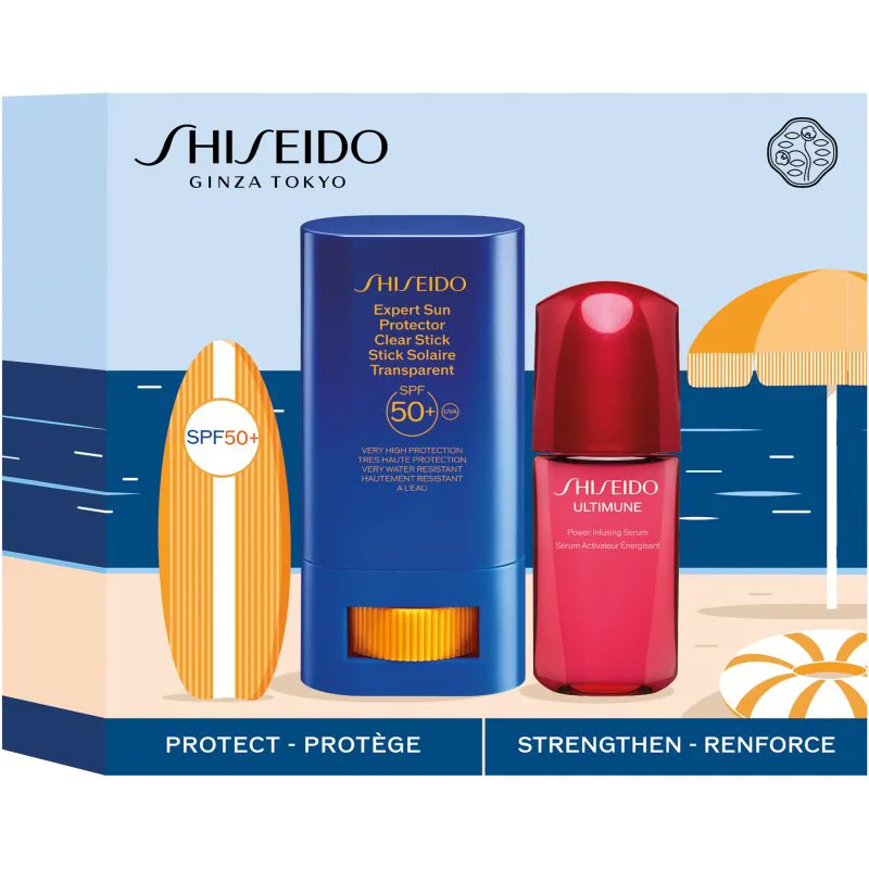 Shiseido Expert Sun Protector Clear Stick SPF 50+ σετ δώρου για γυναίκες