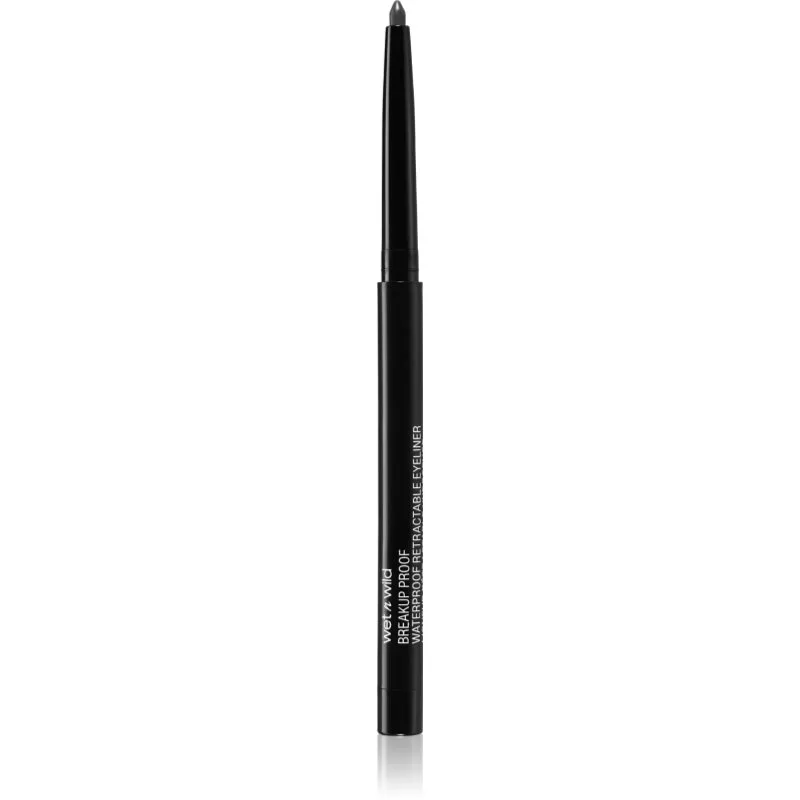 Wet n Wild MegaLast Retractable Eyeliner μακράς διαρκείας λάινερ ματιών απόχρωση 01 Black 0,2 γρ
