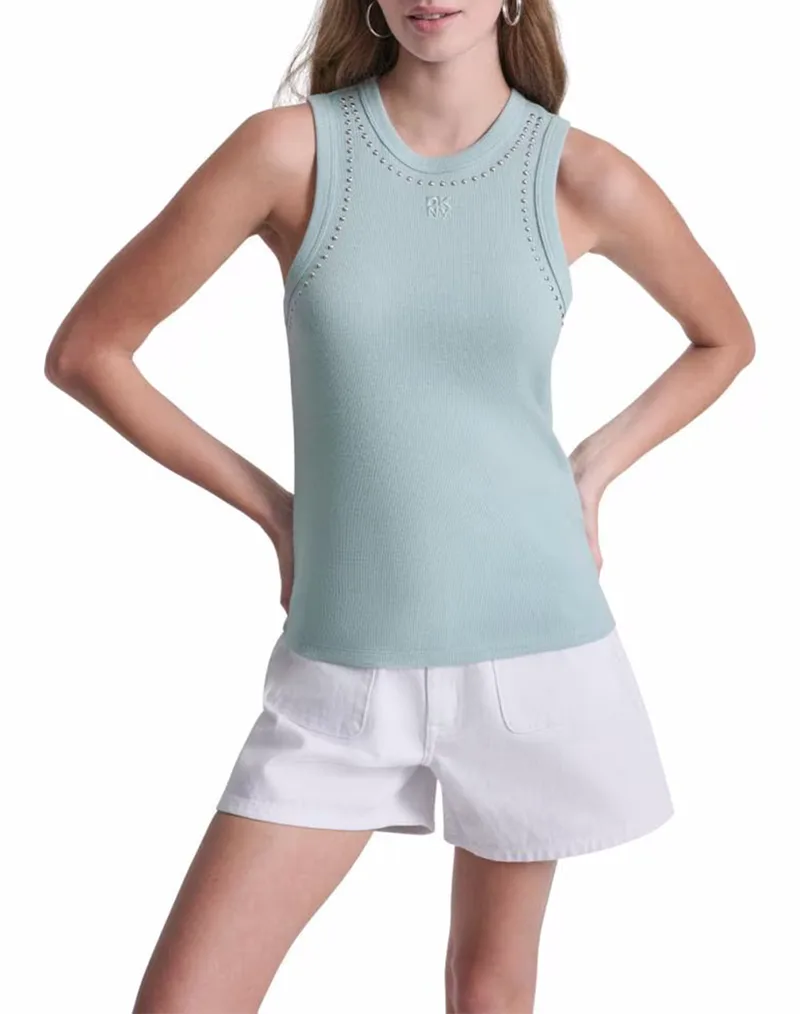 DKNY DJ5T1694 ΜΠΛΟΥΖΑ ΑΜΑΝΙΚΗ DKNY DJ5T1694-MIN Aqua