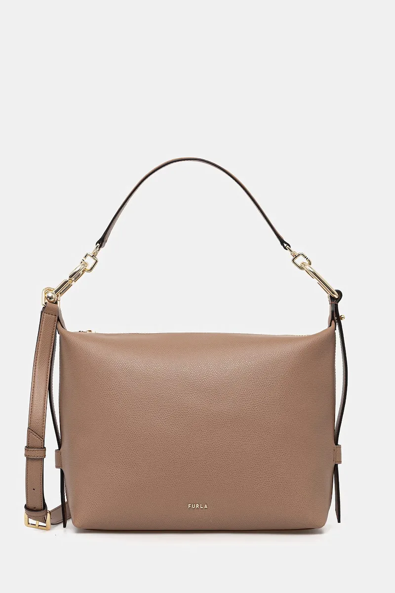 Furla χιαστί Γυναικεία δερμάτινη Tonie M Hobo