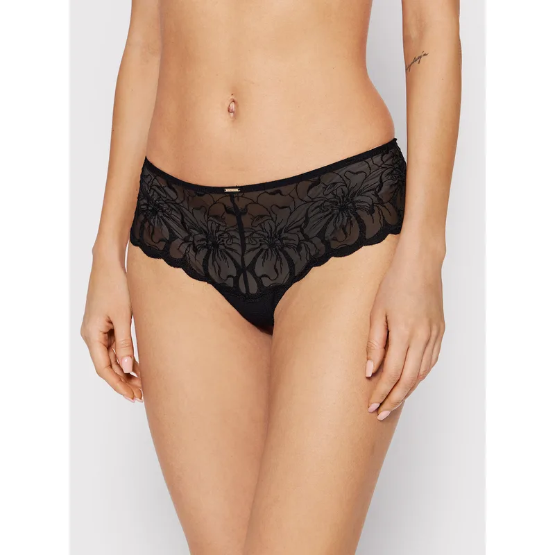 Chantelle Εσώρουχο brazil Fleurs C12M40 Μαύρο