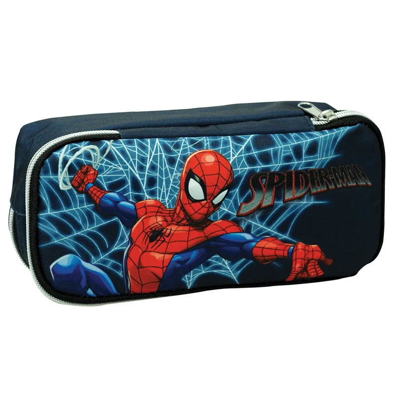 Κασετίνα Διπλή (23.5x10.5x6) Gim Spiderman Frame 337-10144
