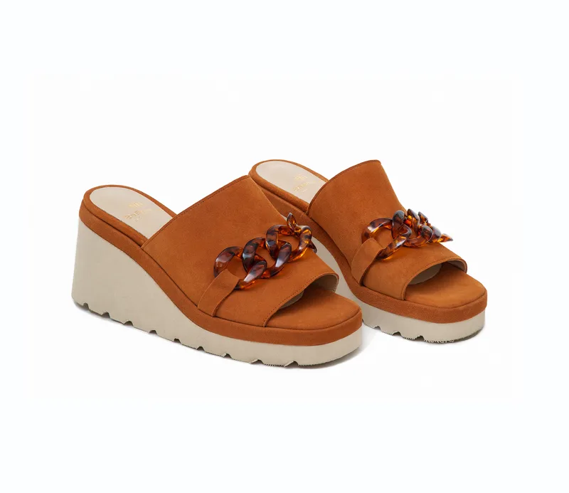 Δερμάτινα Πέδιλα Platforms Art 3SS64