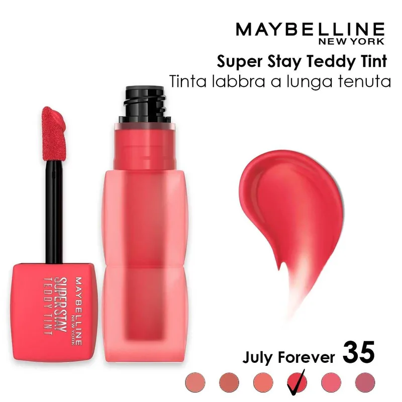 Maybelline Teddy tint lip tint velvety matte effect 35