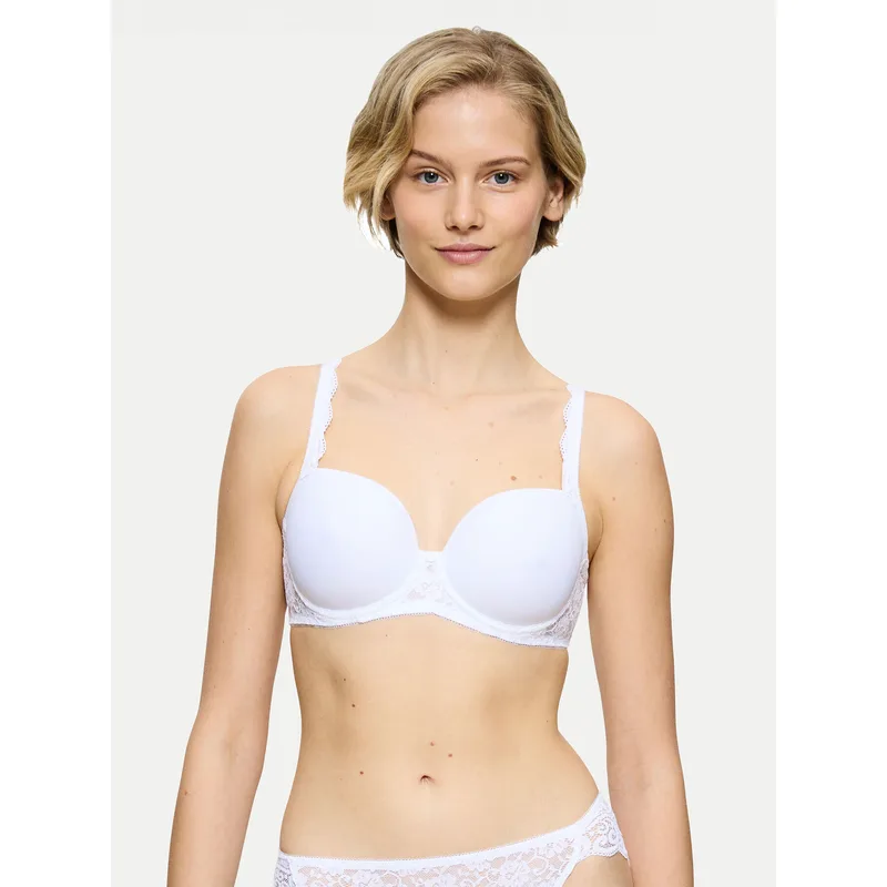 Triumph Σουτιέν με μπανέλα Amourette 10214770 Λευκό