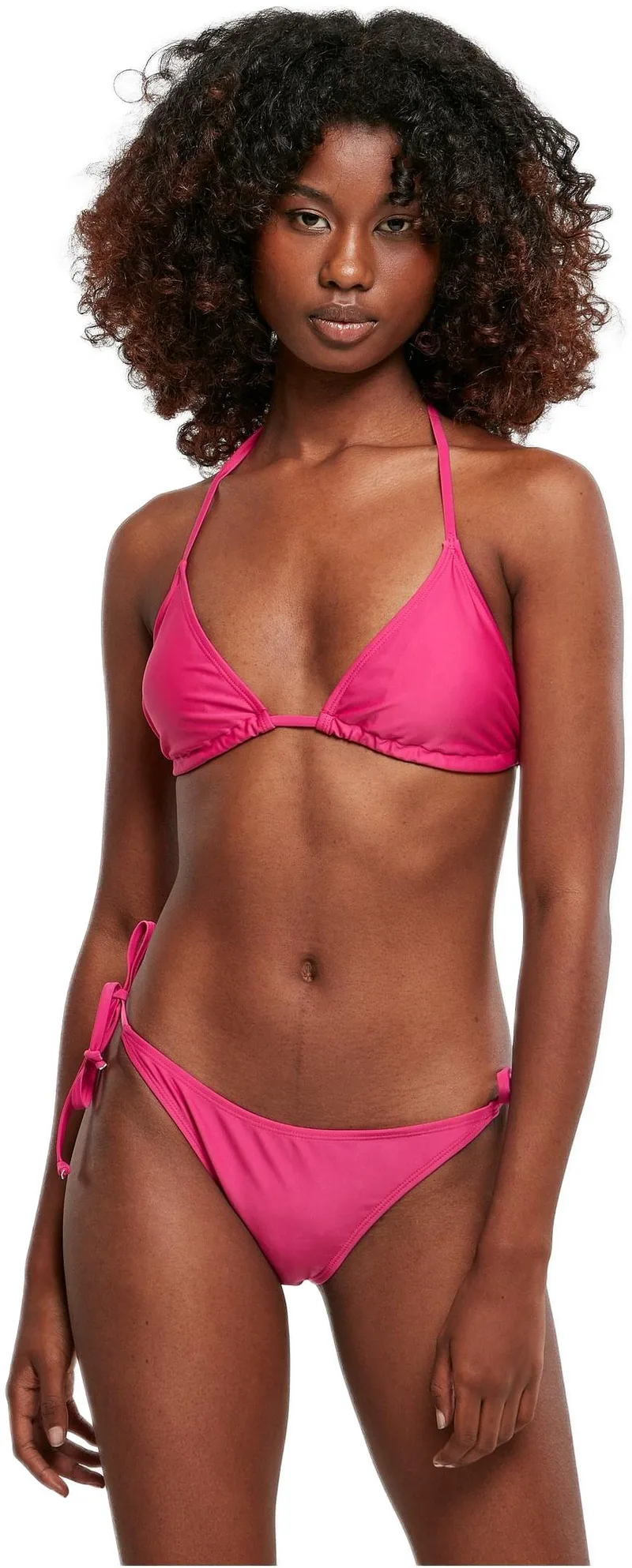 Ladies Recycled Triangle Bikini Urban Classics TB4112-02260 brightviolet