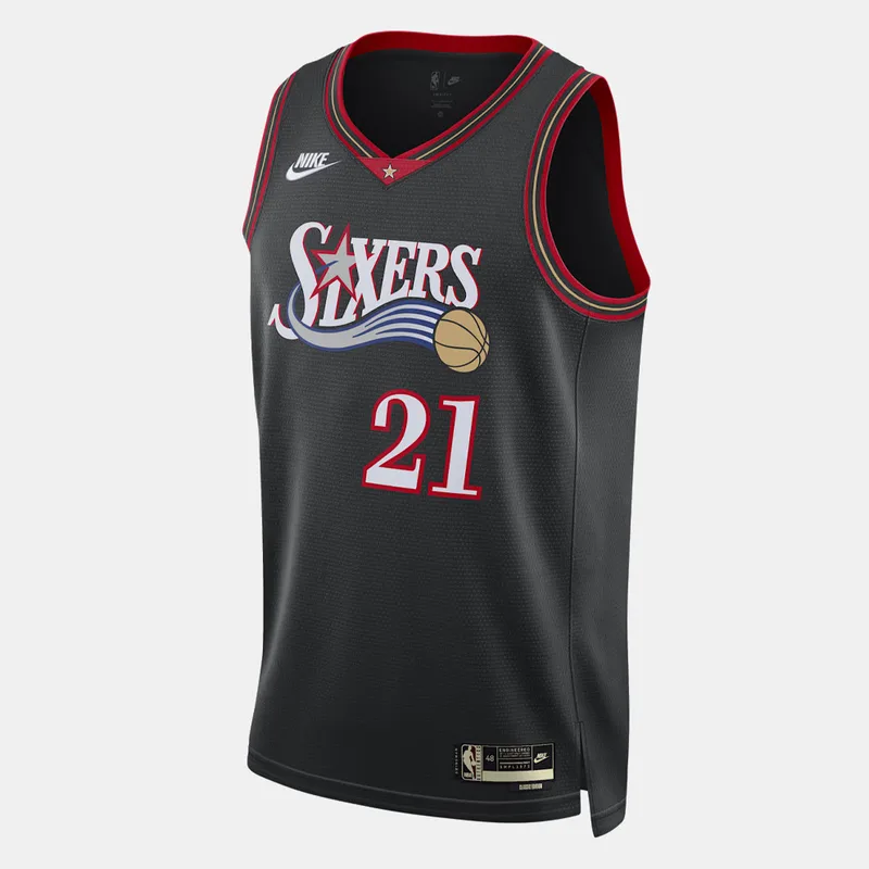 Nike NBA Joel Embiid Philadelphia 76ers Hardwood Classic Μπασκετική Φανέλα (9000234566_86892)