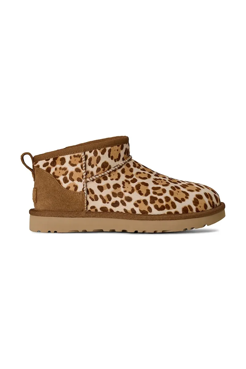 Μπότες χιονιού σουέτ UGG W Classic Ultra Mini Plains