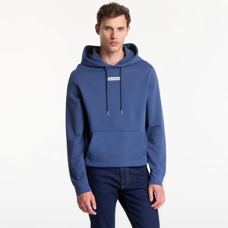 Φούτερ Calvin Klein Ls 350terry Eu Sp Graphic Hoodie Dark Denim XL