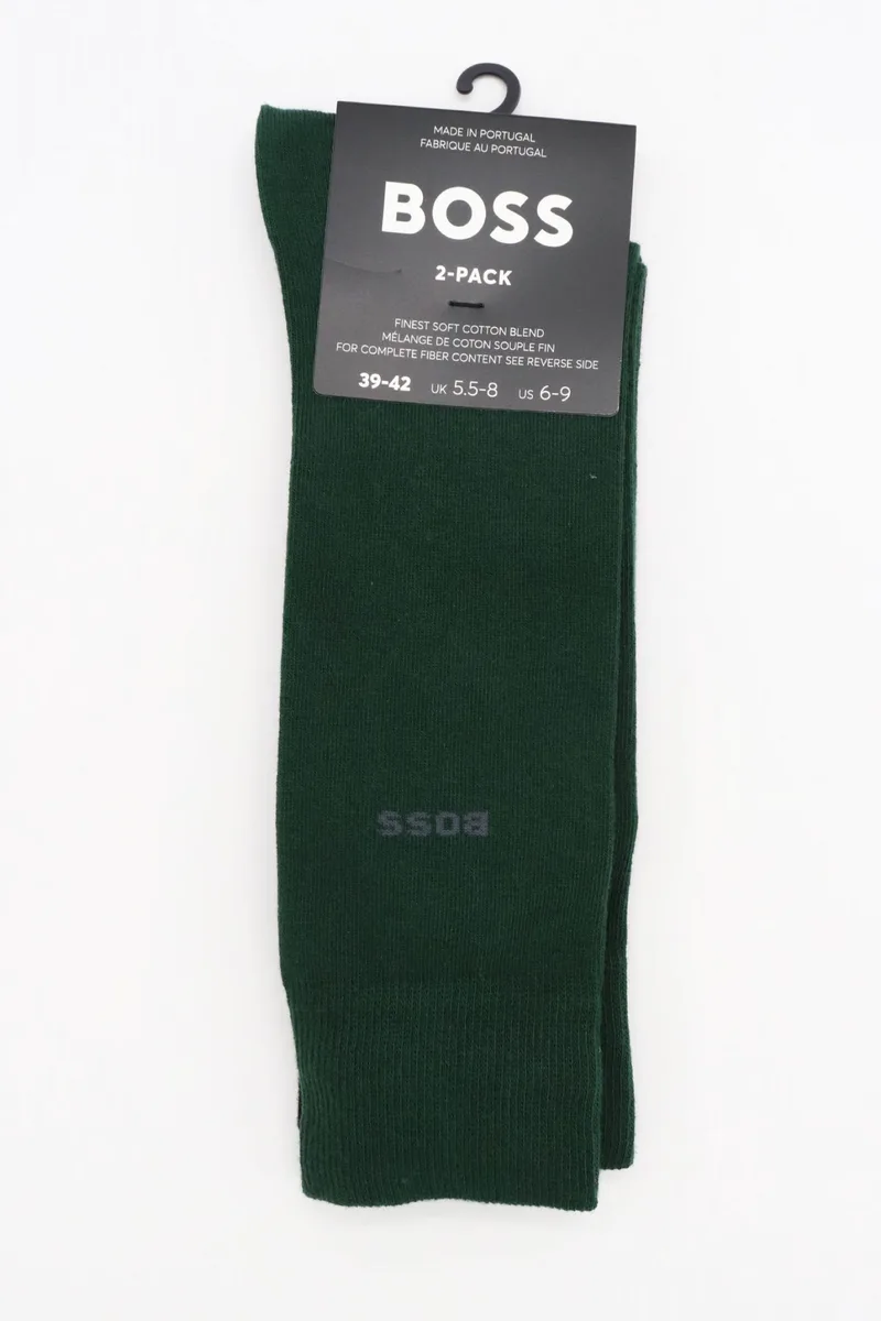 BOSS ΚΑΛΤΣΕΣ 2P RS UNI COLORS CC ΜΠΛΕ-ΠΡΑΣΙΝΟ