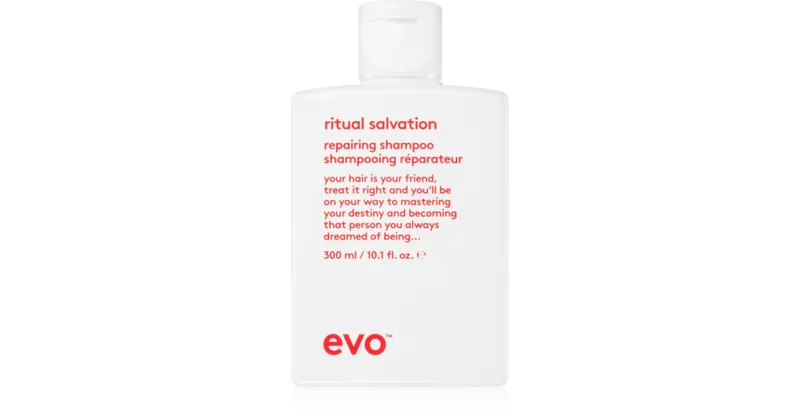 EVO Repair Ritual Salvation Strengthening Shampoo for Damaged and Dyed Hair 300ml