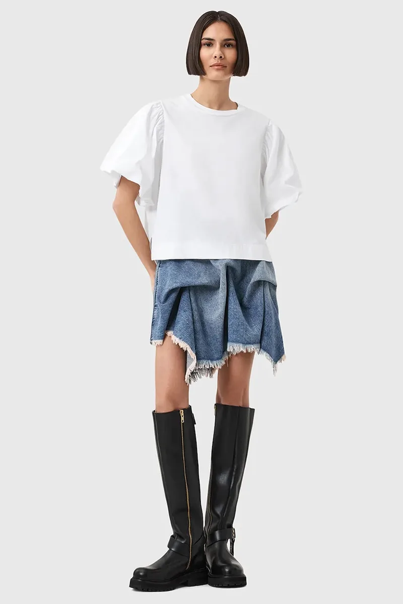 Τζιν φούστα AllSaints CRISSY